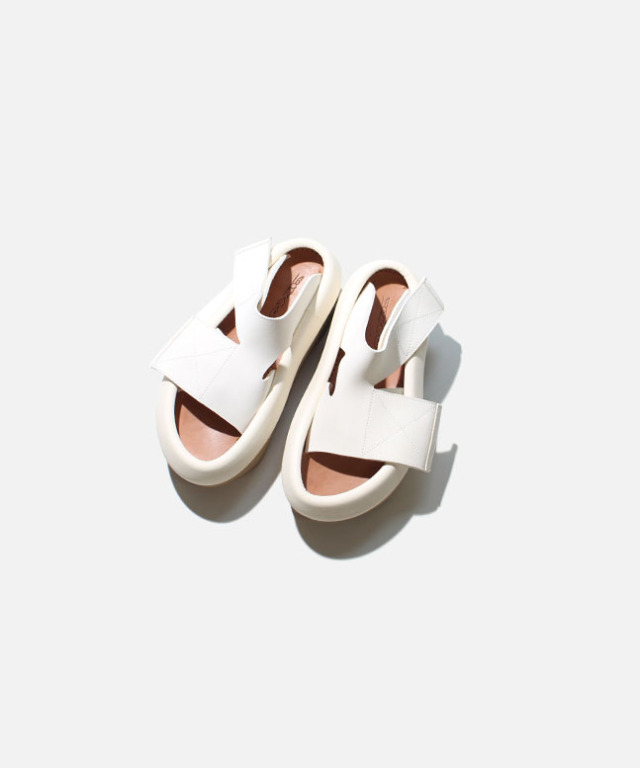 MIDORIKAWA RYO Sandal WHITE/BEIGE - Mens | rroomm onlinestore  