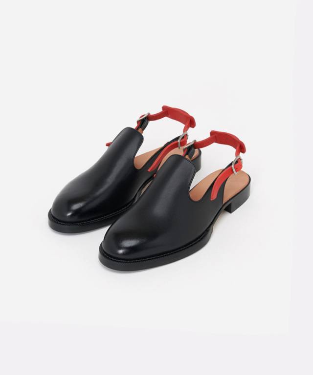 Hender Scheme chameleon strap black - Mens | rroomm onlinestore