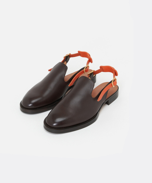 Hender Scheme chameleon strap dark brown - Mens | rroomm