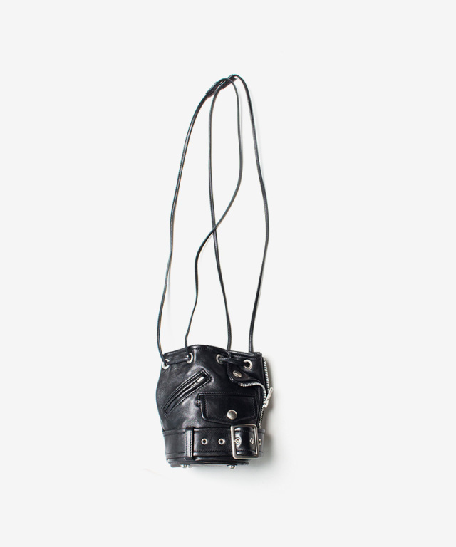 beautiful people riders mini drawstring bag black - Mens