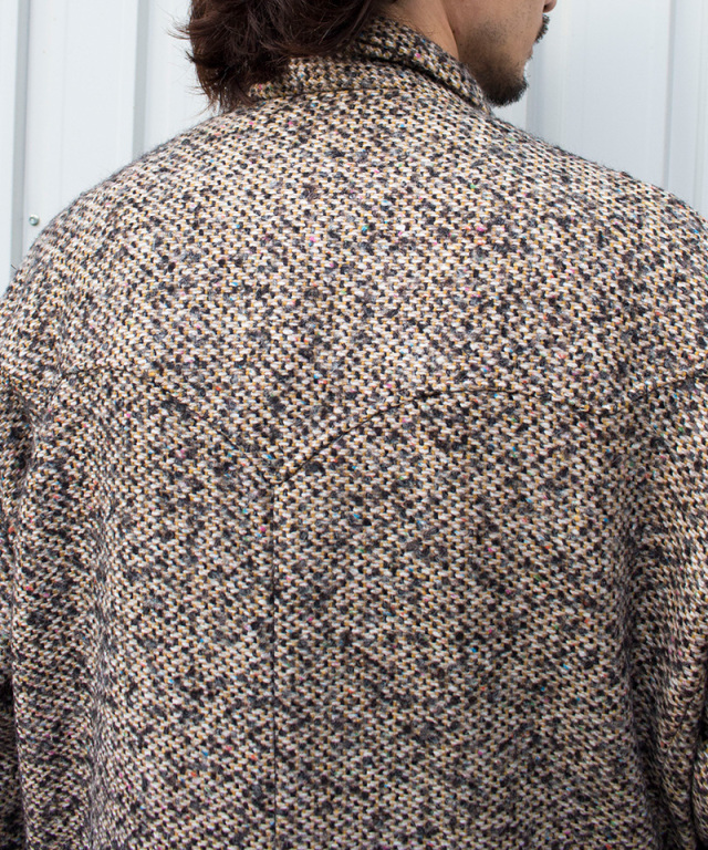 RL WESTERN YOKE PERRY JACKET Beige - Mens