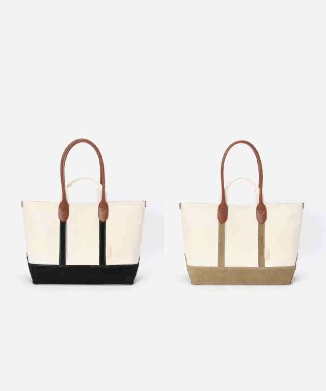 Hender Scheme campus suede handle tote M - Mens | rroomm