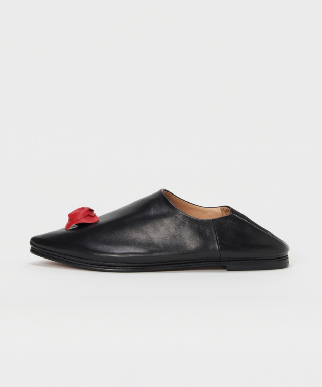 Hender Scheme bloom babouche black/red   Mens