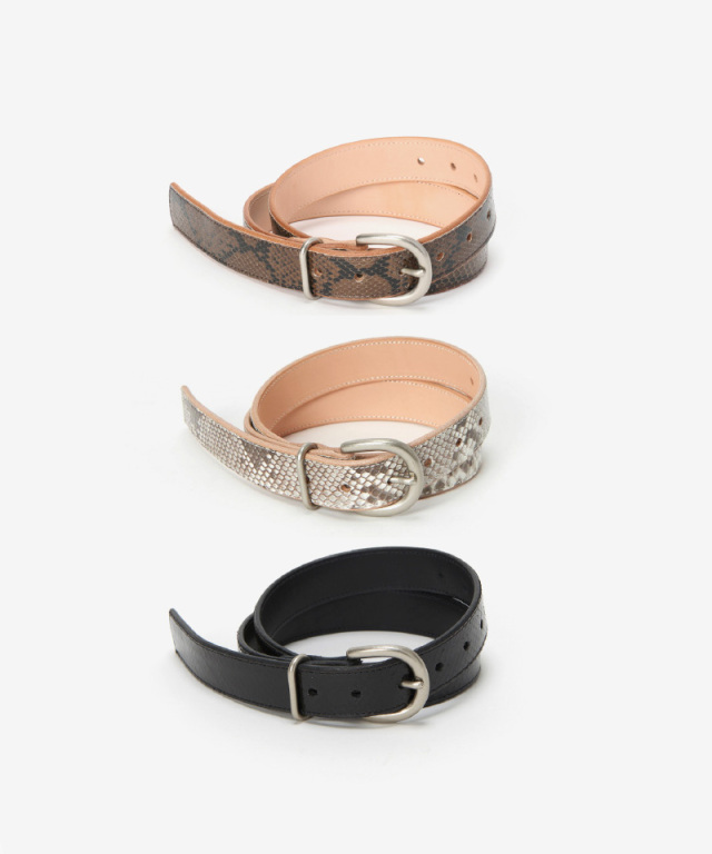 Hender Scheme python tanning belt  - Mens