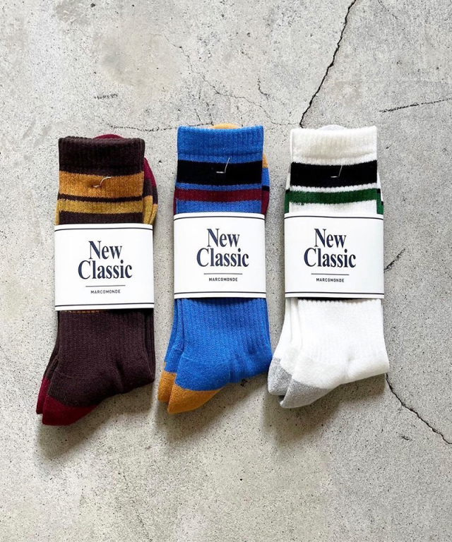 MARCOMONDE MULTI COLOR RIB SOCKS  - Mens