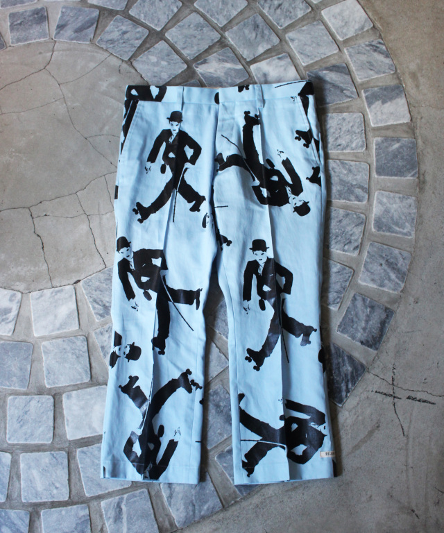 TSTS CHARLIE CHAPLIN TROUSERS BLACK CHAPLIN ON SAX - Mens