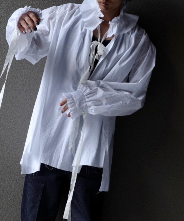 Midorikawa Pullover Shirts WHITE - Mens | rroomm onlinestore 