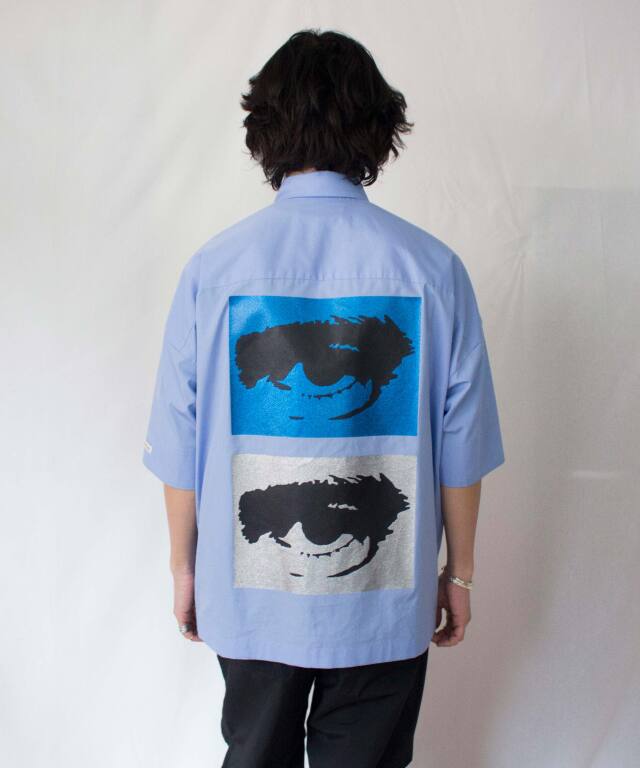 TSTS ANONYMOUS EYES SHIRT S/S SAXE BLUE - Mens | rroomm