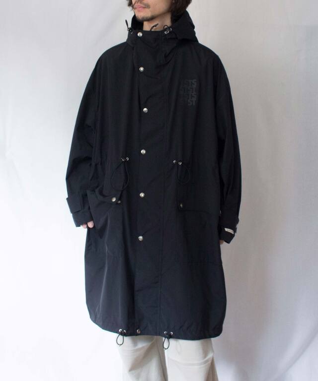 TSTS ライトシェルコート　ブラック　M TSTS LIGHT SHELL COAT BLACK - Mens | rroomm onlinestore（ルーム