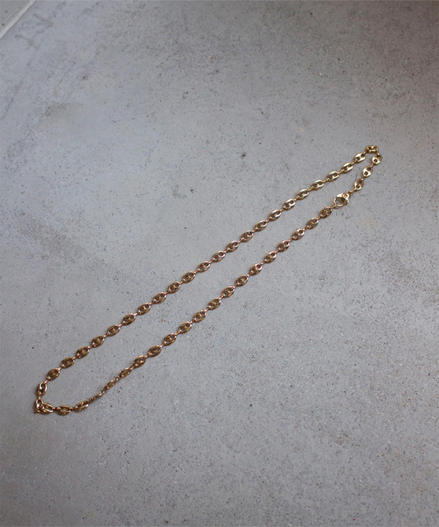 Daniel et Lili 60's Pig Nose Chain Necklace GOLD - Mens