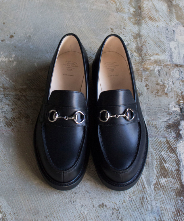 foot the coacher FT BIT LOAFER(HARDNESS) BK/SIL - Mens