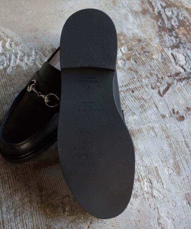 foot the coacher FT BIT LOAFER(HARDNESS) BK/SIL - Mens