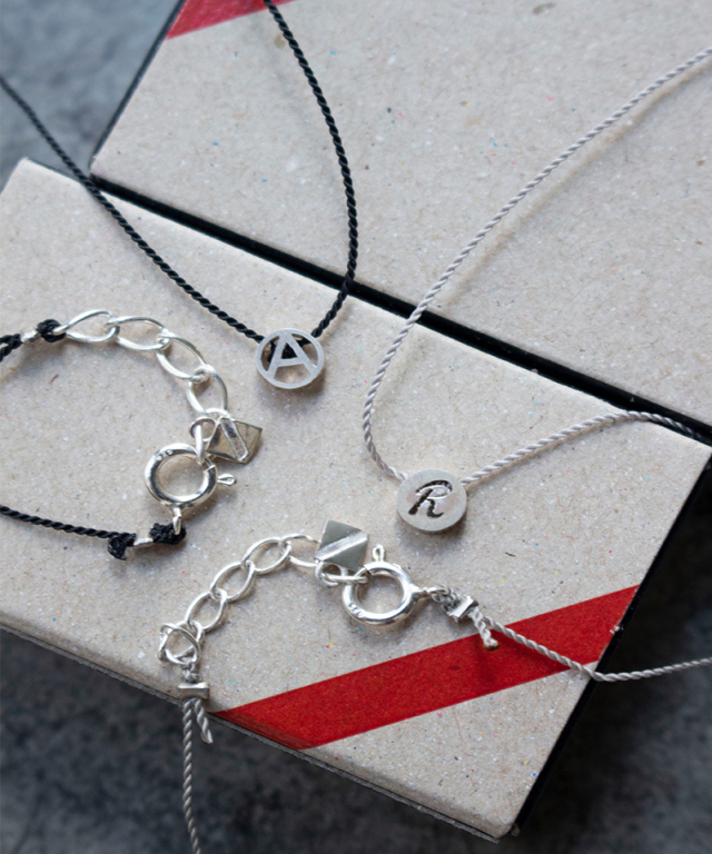 PHINGERIN TINY  NECKLACE B:GREY - Mens