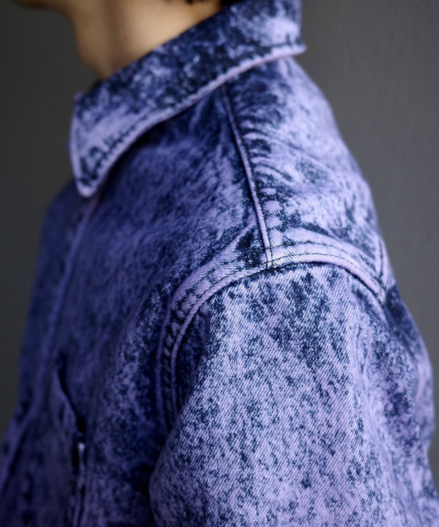 MARNI WASH DENIM SHIRT PURPLE - Mens | rroomm onlinestore（ルーム