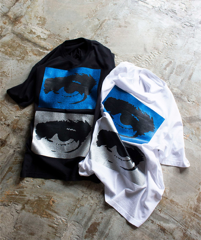 TSTS ANONYMOUS EYES T-SHIRT BLACK ECOCYCLE - Mens