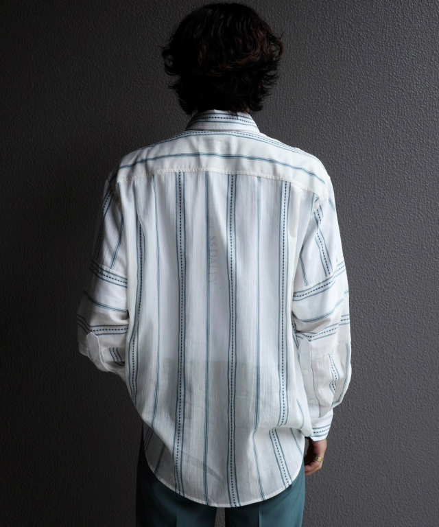 S.S.DALEY JUPP SHIRT BLUE/WHITE - Mens | rroomm onlinestore