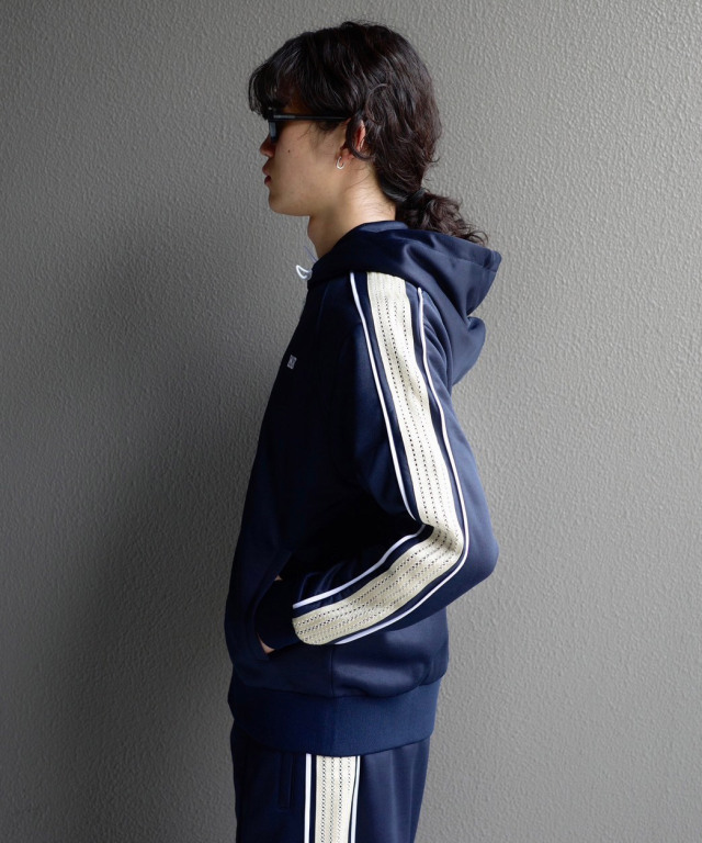 WALES BONNER MANTRA HOODIE NAVY - Mens | rroomm onlinestore