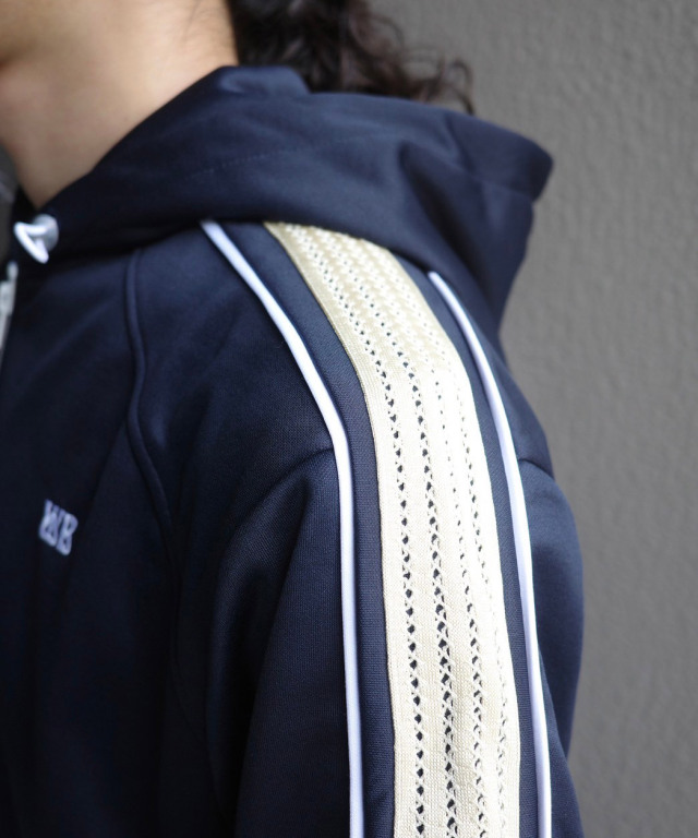 WALES BONNER MANTRA HOODIE NAVY - Mens | rroomm onlinestore