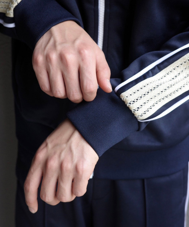 WALES BONNER MANTRA HOODIE NAVY - Mens | rroomm onlinestore