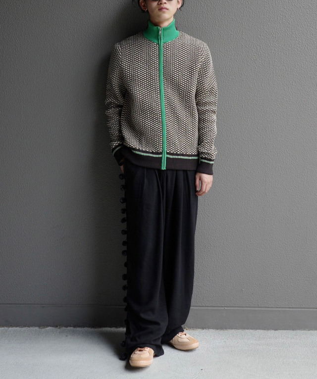 トップス WALES BONNER 24SS Orchestre Jacquard Top WALES BONNER 24SS Orchestre Jacquard Top
