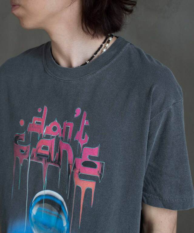 DON'T CARE S/S TEE DC-GT011 BLACK - Mens | rroomm onlinestore
