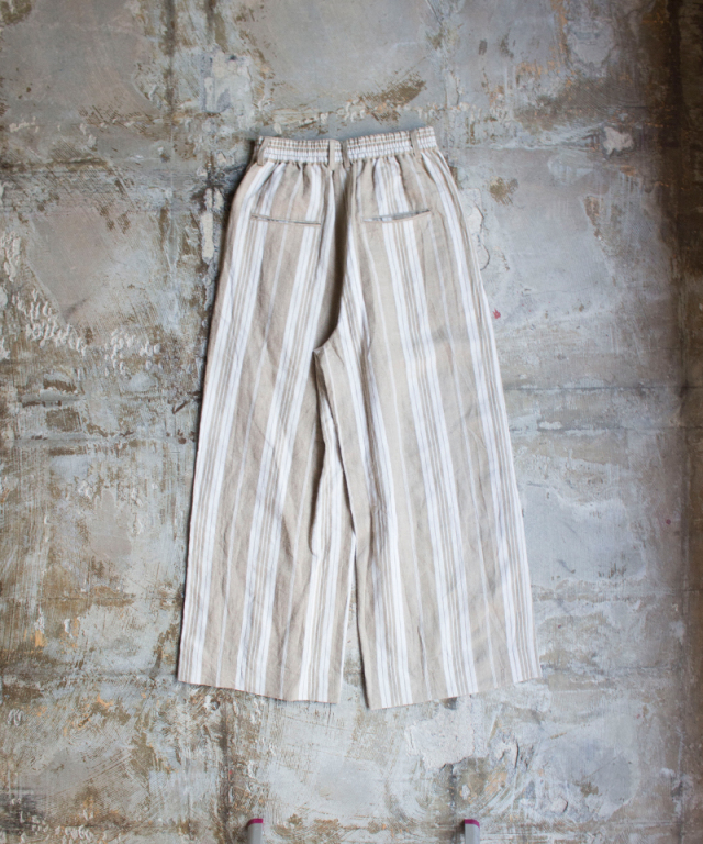 OHAH WIDE PANTS BEIGE - Mens