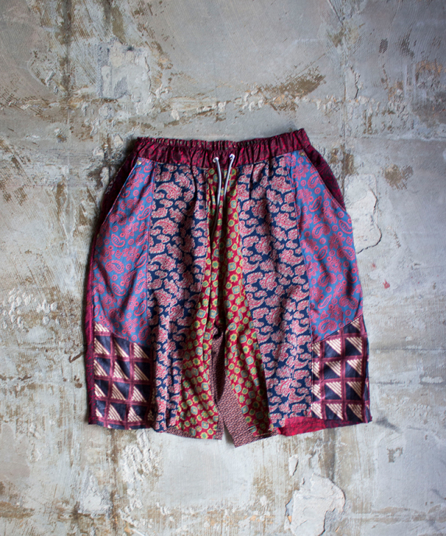 CHANGES[exclusive] yass remake pajama shorts-A red mix - Mens