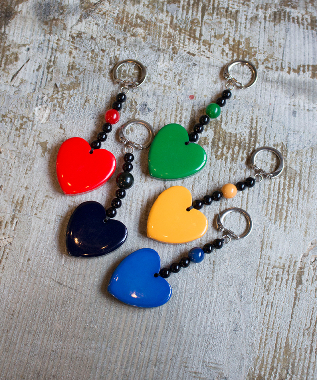 Daniel et Lili 60'S heart key holder  - Mens