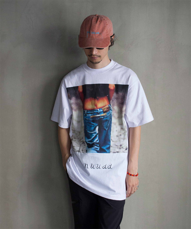 nnuudd hip-py PR Tee WHITE - Mens