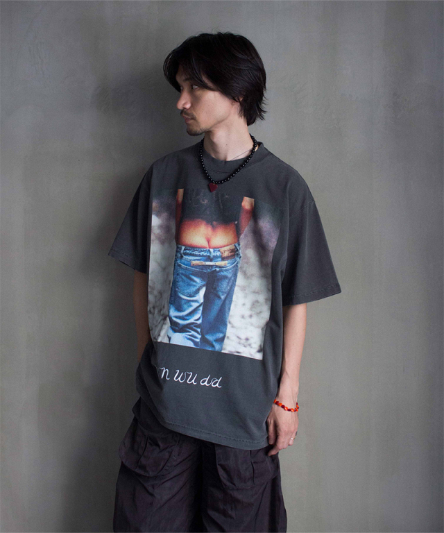nnuudd hip-py PR Tee BLACK - Mens