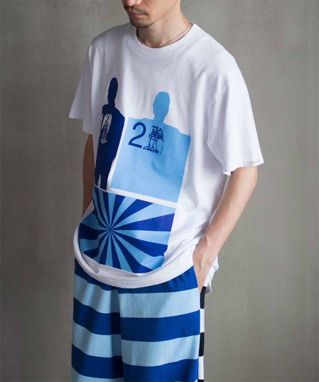 TSTS 1 AND 2 T-SHIRT WHITE ECOCYCLE - Mens
