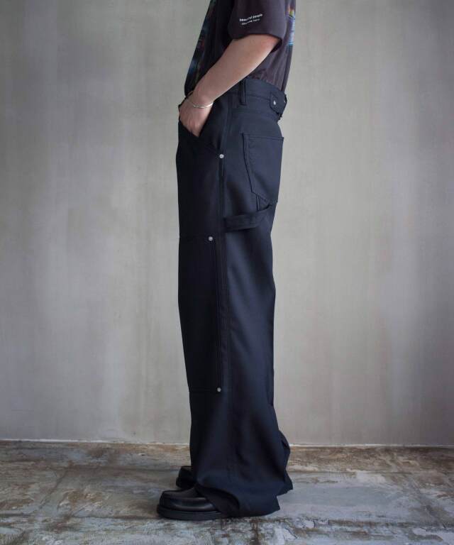 パンツ DAIRIKU Painter Pressed Pants Black 27 S DAIRIKU Painter Pressed Pants Black 27 S
