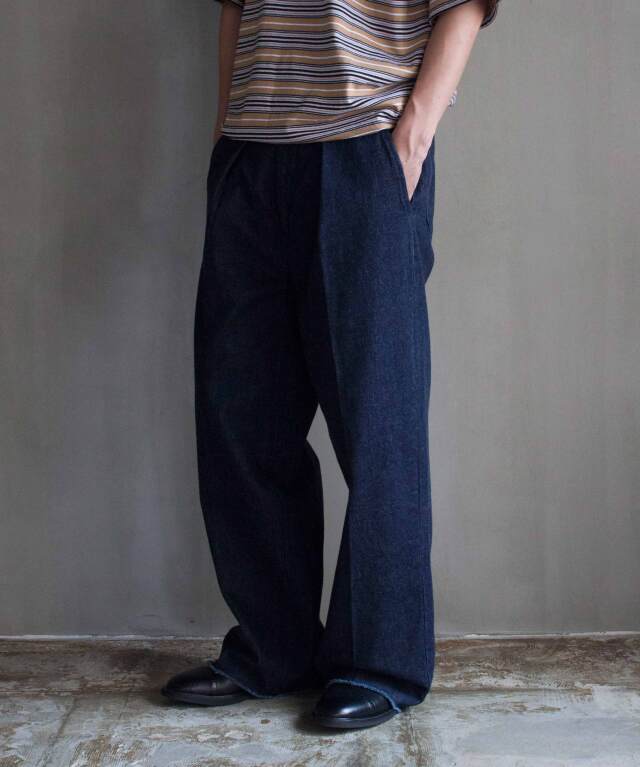 saby TUCK BAGGY TYPE2-11oz Bingo Denim IND/OW/58 - Mens