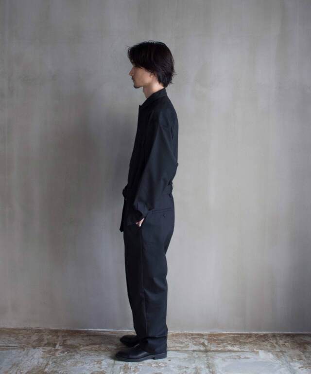 【新品】POLYPLOID JUMP SUIT C ネイビー オールインワン セール】TROVE 2025SS / JUMP SUIT（つなぎ/オールインワン