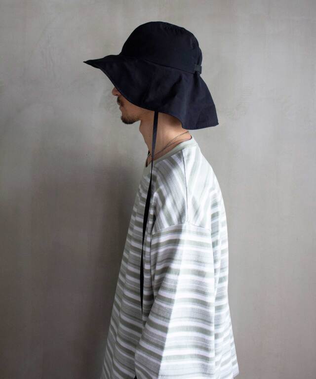 帽子 bocodeco Nylon Visor Hat Mens BD-BE106 Nylon Visor Hat - BLK | bocodeco Online store