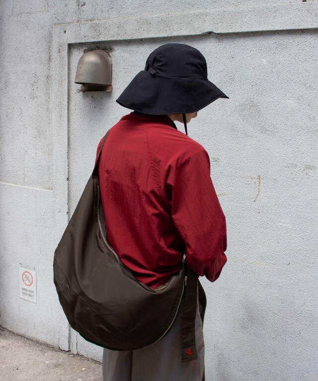 bocodeco Nylon Visor Hat BLACK - Mens | rroomm onlinestore