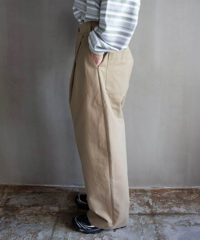 STUDIO NICHOLSON SORTE SNM BEIGE - Mens | rroomm onlinestore