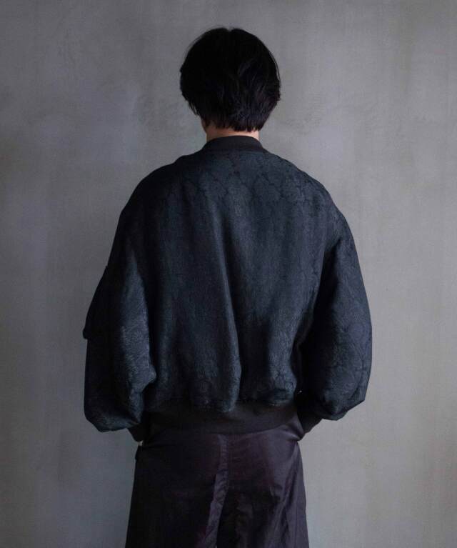 Beautiful People MA-1 ブラック beuatiful people/ビューティフルピープル】別注 PATTED MA-1