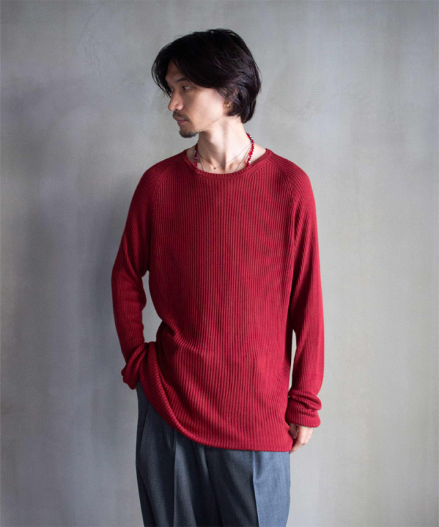 KAKAN WG PULLOVER VERMILION - Mens