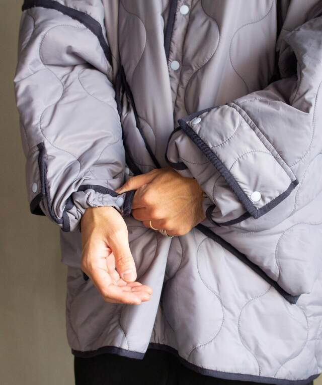 PHINGERIN FUTON QUILT COAT B:LILAK - Mens | rroomm