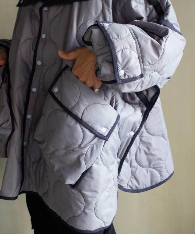 PHINGERIN FUTON QUILT COAT B:LILAK - Mens | rroomm