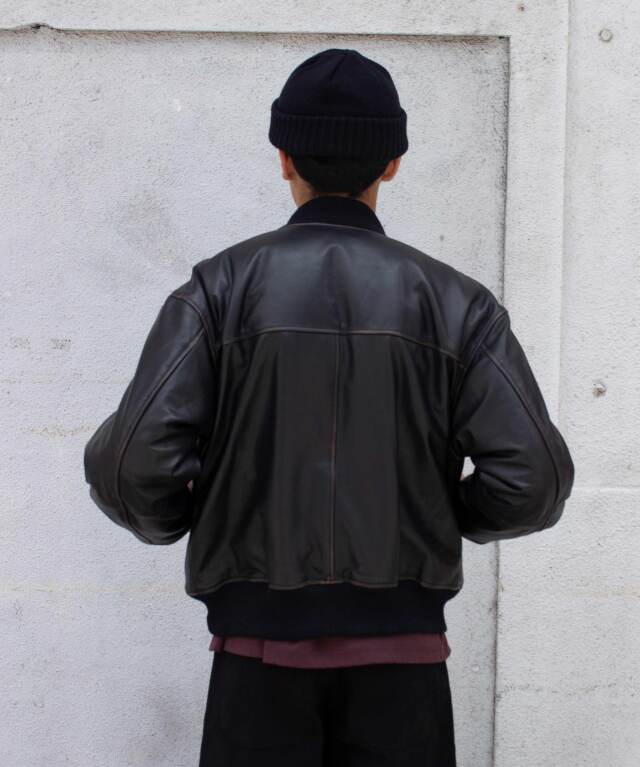 CCU BOMBER JACKET BLACK - Mens | rroomm onlinestore（ルーム