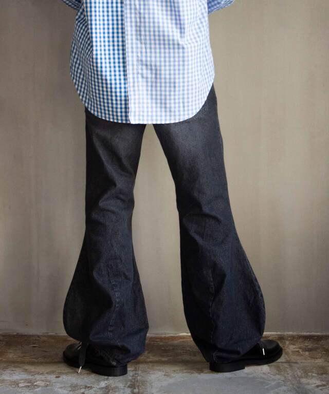 NAM Trumpet Denim-vintage BLACK - Mens | rroomm onlinestore