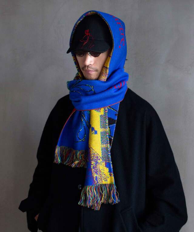Montmartre New York Bunnies Scarf