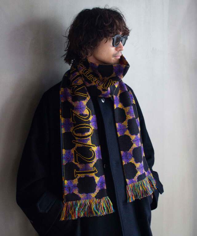 MONTMARTRE NEW YORK Earth Scarf MULTI - Mens | rroomm onlinestore 