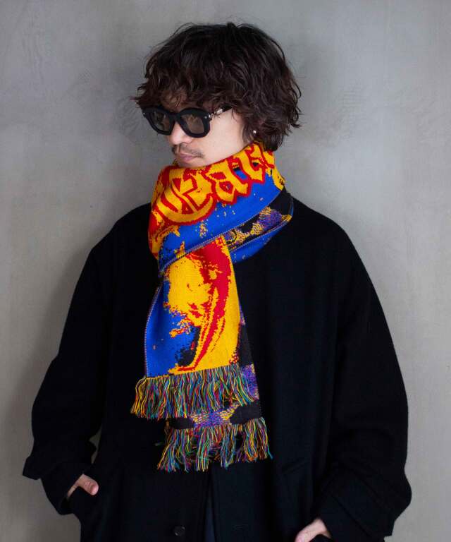 MONTMARTRE NEW YORK Earth Scarf MULTI - Mens | rroomm onlinestore 