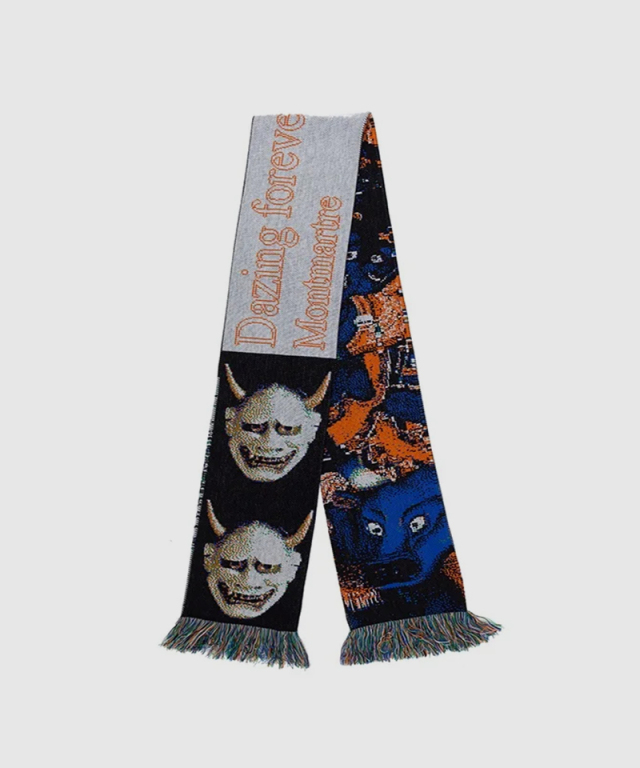 MONTMARTRE NEW YORK Dazing Forever Scarf MULTI - Mens