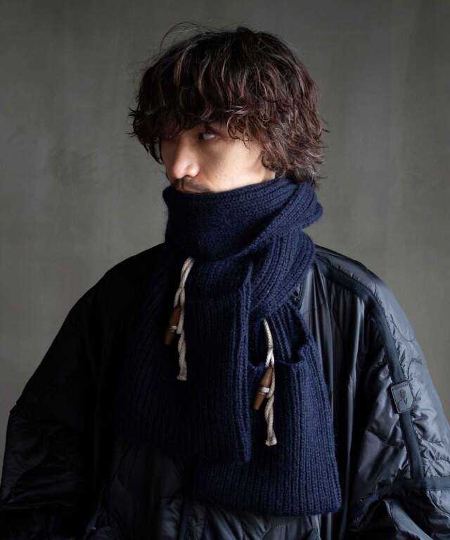 新品未使用　Hender Scheme(エンダースキーマ）ニットポケットスカーフ Hender Scheme knitted pocket scarf - Mens | rroomm