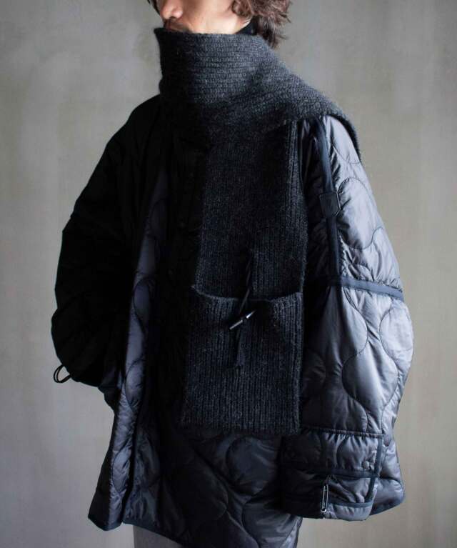 Hender Scheme knitted pocket scarf - Mens | rroomm