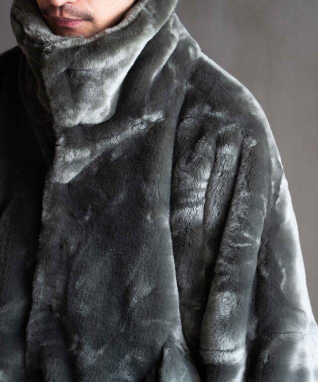 PHINGERIN [exclusive]MO'FURTON COAT A:CHARCOAL - Mens